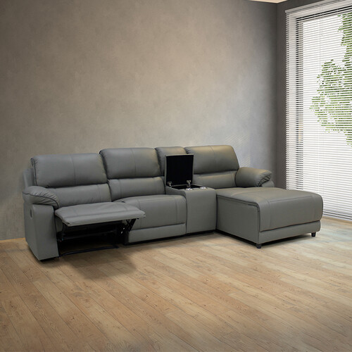 Half Leather L-Shape Sofa REC1057L
